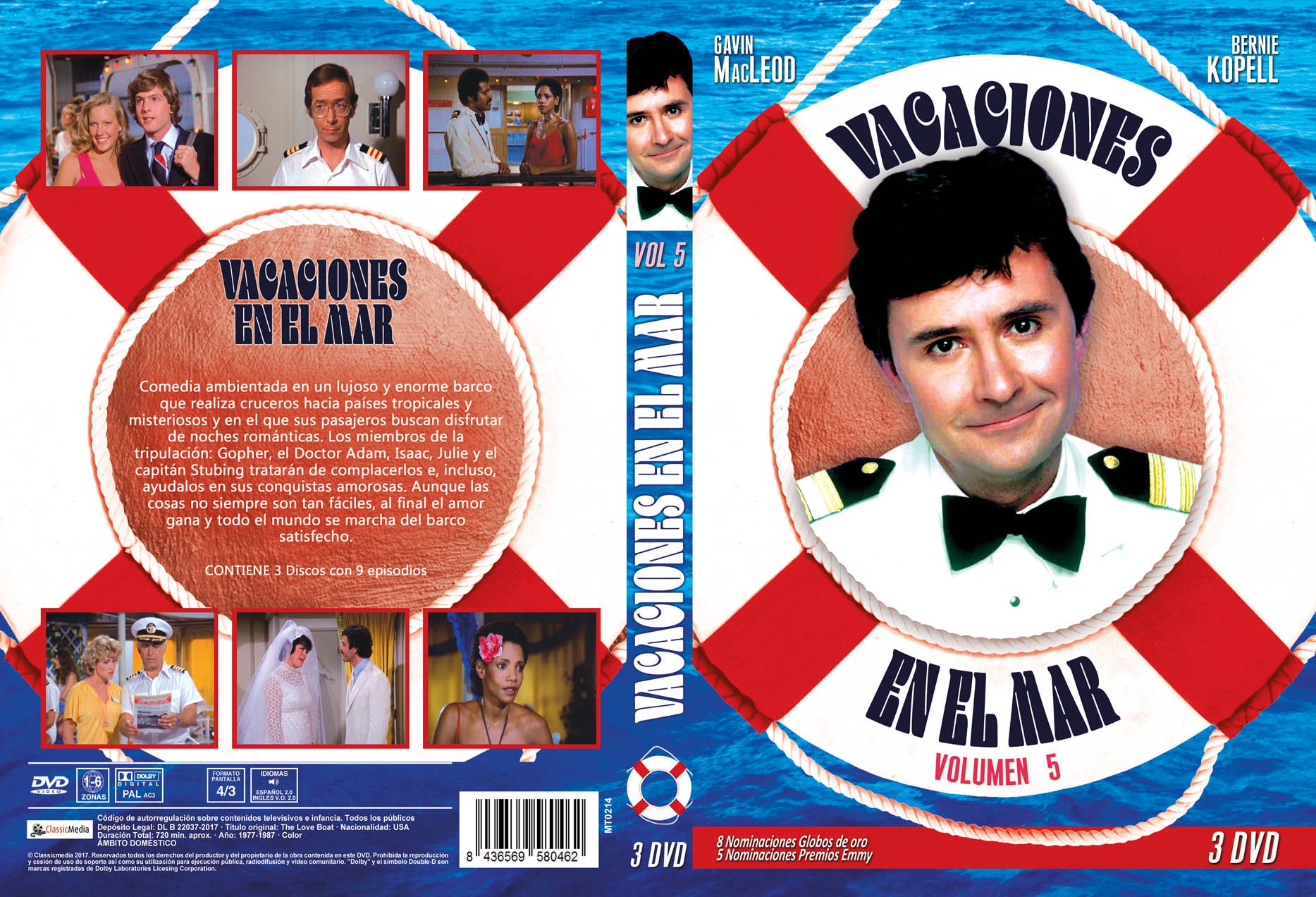 The Love Boat Vol. 5 DVD - Classic Romantic TV Series Collection | Perfect for Date Nights & Nostalgic Entertainment