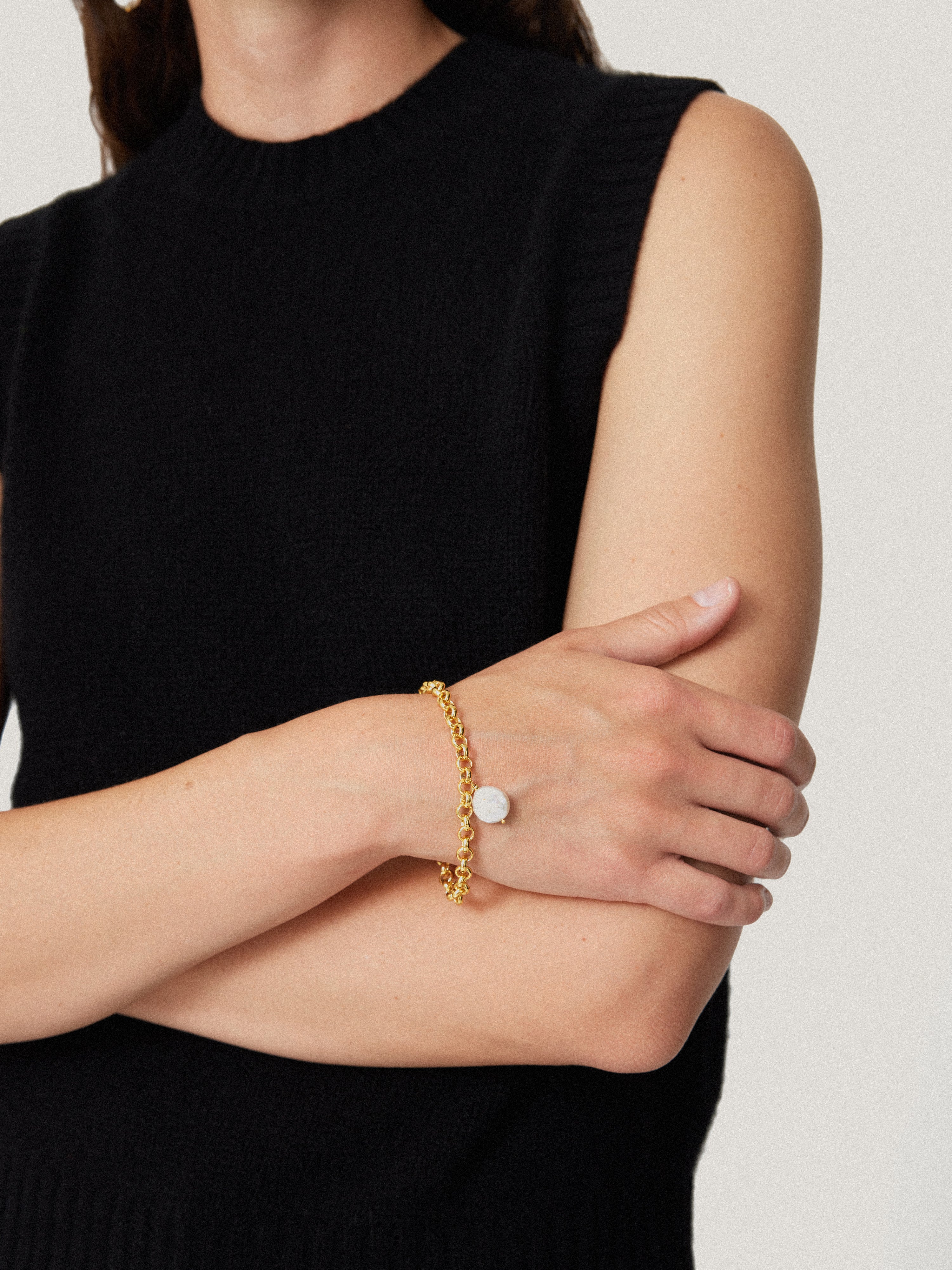 Keshi Pearl Bracelet - Natural Cultured Pearl Jewelry for Women | Elegant Gift for Wedding, Anniversary & Everyday Wear