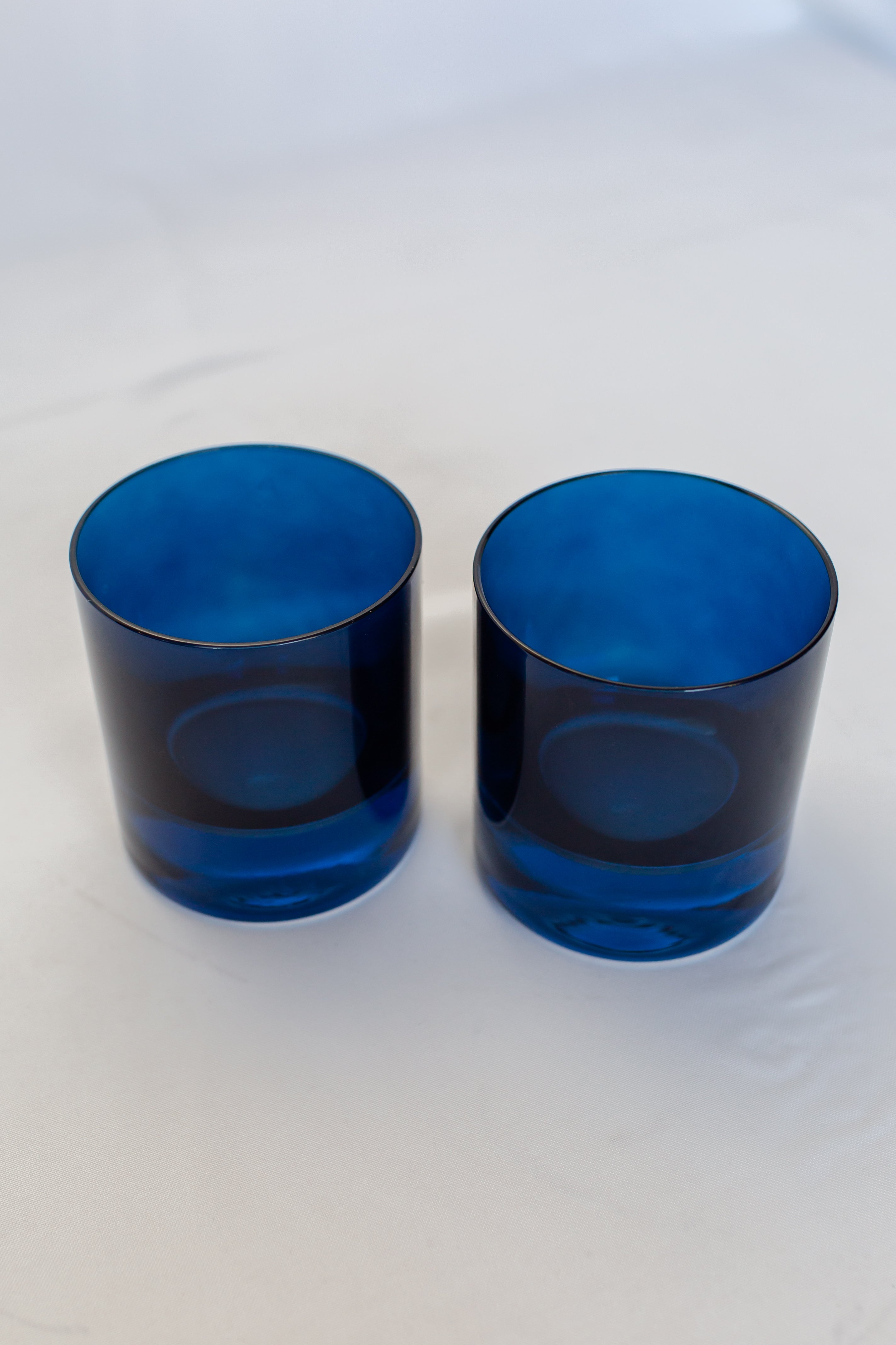 Estelle Colored Rocks Glass Set of 2 - Midnight Blue Whiskey Glasses for Bourbon, Scotch & Cocktails | Elegant Barware for Home Entertaining & Gifts