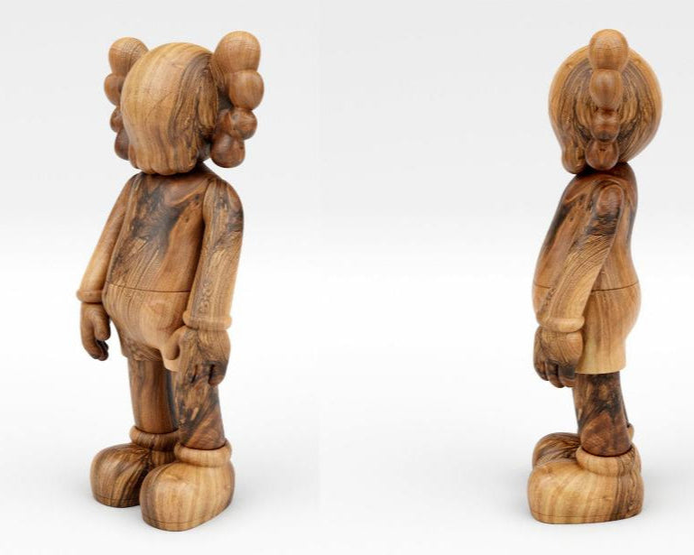 Limited Edition Wooden KAWS Figures - Handcrafted Collectible Art for Home Decor & Gifting