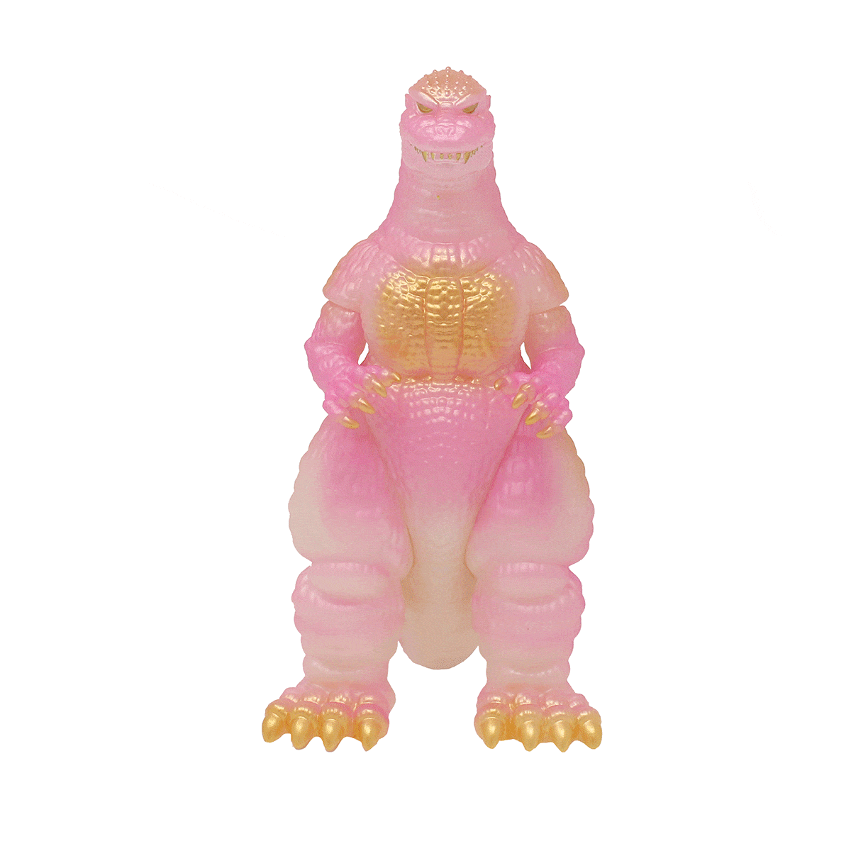Godzilla 1984 Soft Vinyl Figure - Cherry Blossom Glow in The Dark (GID) Collectible - Perfect for Anime Fans & Kaiju Collectors Display
