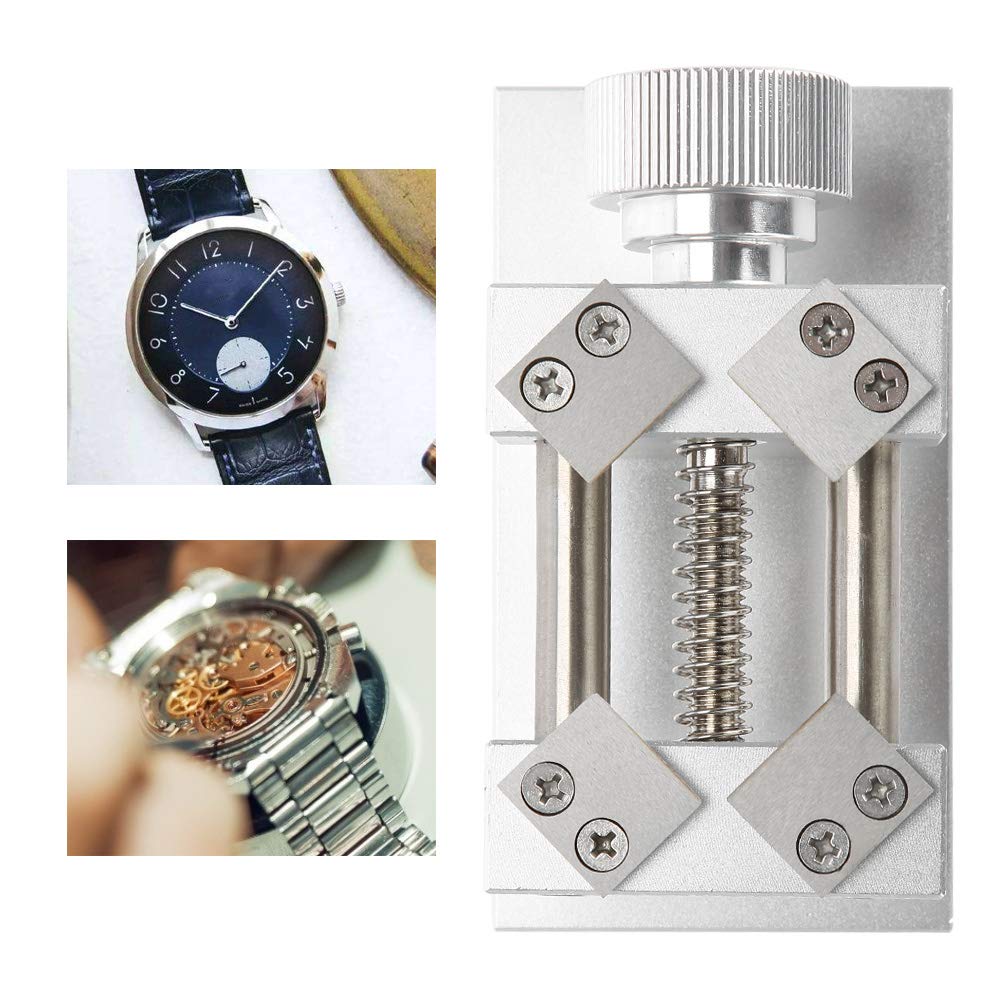 Professional Watch Bezel Opener & Back Case Removal Tool - Durable Watch Repair Accessory for Watchmakers (Silver) | Perfect for Watch Repair, Maintenance & DIY Watchmaking Projects