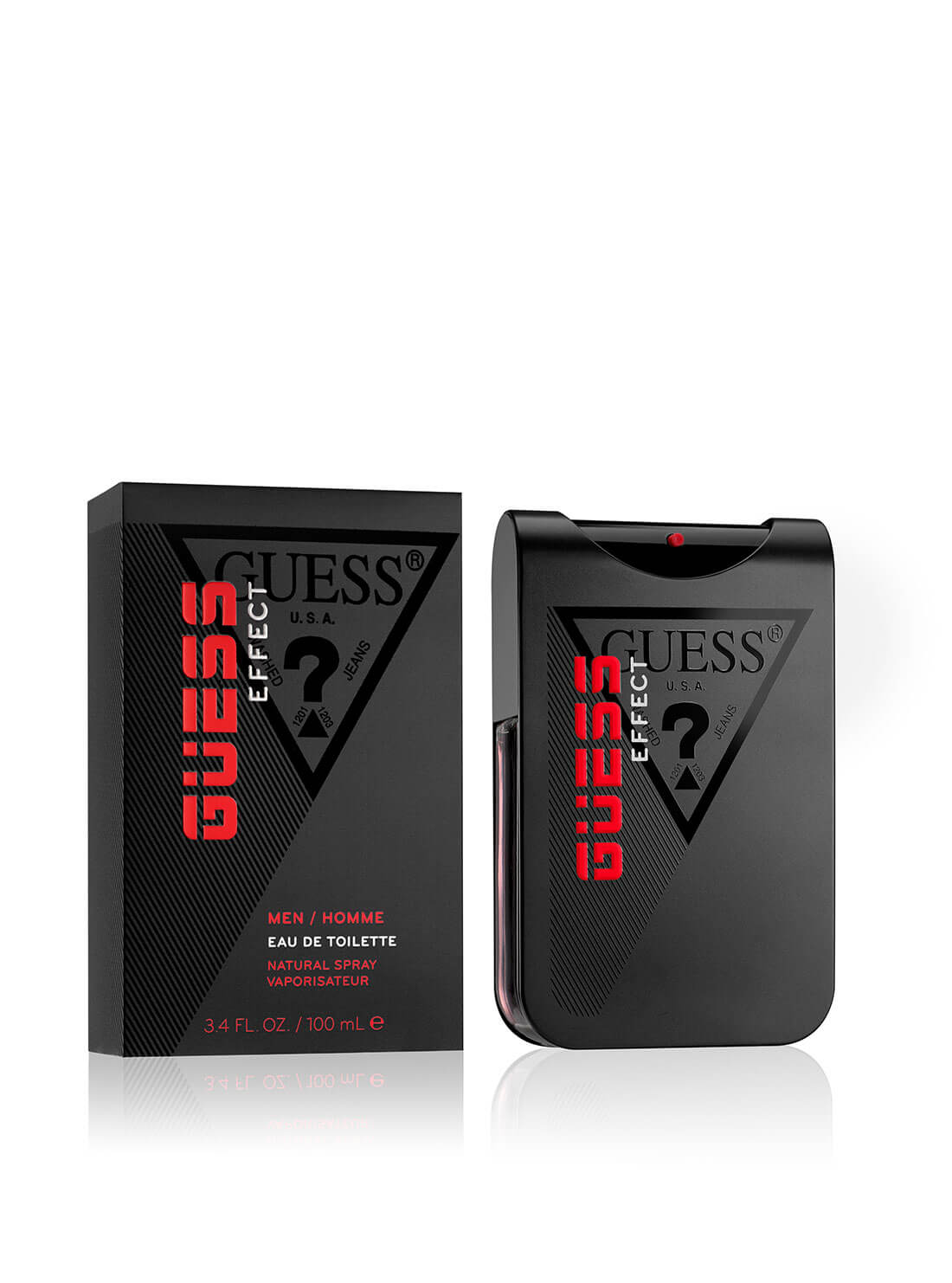 GUESS Effect Eau de Toilette for Women - 3.4oz/100ml Fresh Floral Perfume Spray - Long Lasting Fragrance for Daily Wear & Special Occasions