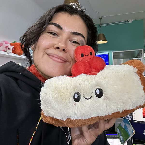 Squishable Mini Comfort Food Cheeseburger Plush Toy - Adorable Soft Stuffed Animal for Stress Relief, Kids Gift & Home Decor (Perfect for Cuddling, Anxiety Relief & Bedroom Decor)
