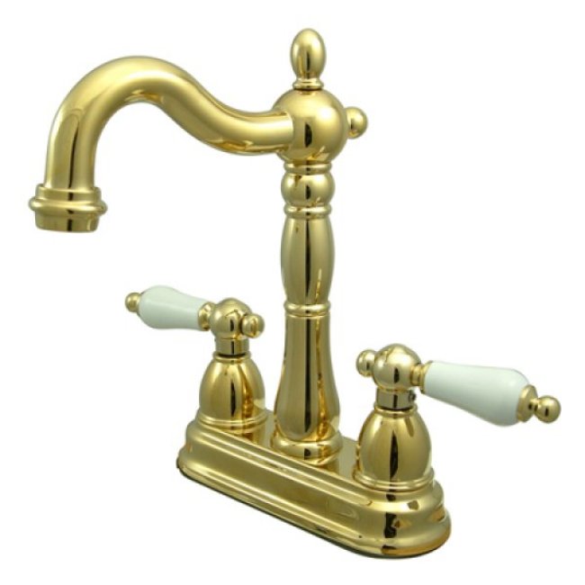 Stainless Steel Hook Spout Bar Faucet - No Pop-Up Rod - Perfect for Kitchen Sinks, Wet Bars, and Commercial Use