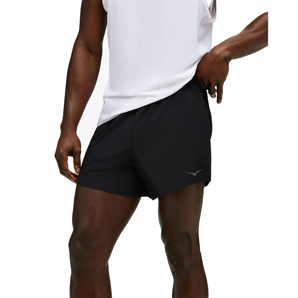 HOKA ONE ONE Glide 5 Men's Running Shorts with Built-in Brief Liner - Lightweight Quick-Dry Athletic Shorts for Running, Gym Workouts & Outdoor Sports