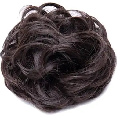 Scrunchie Hair Bun Extension - Seamless Updo Hairpiece for Women | Perfect for Work, Parties & Everyday Styling