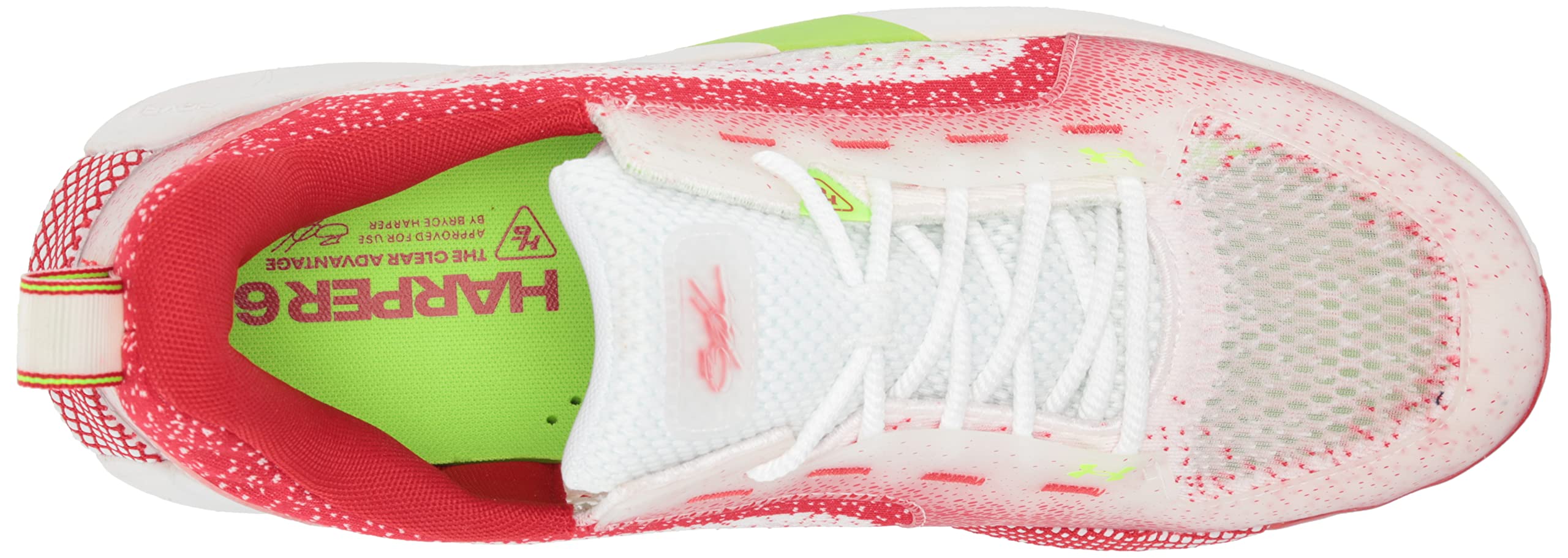 Under Armour Men's Harper 6 Low Baseball Cleats - Lightweight & Durable Baseball Shoes for Men | Perfect for Training, Games & Field Sports