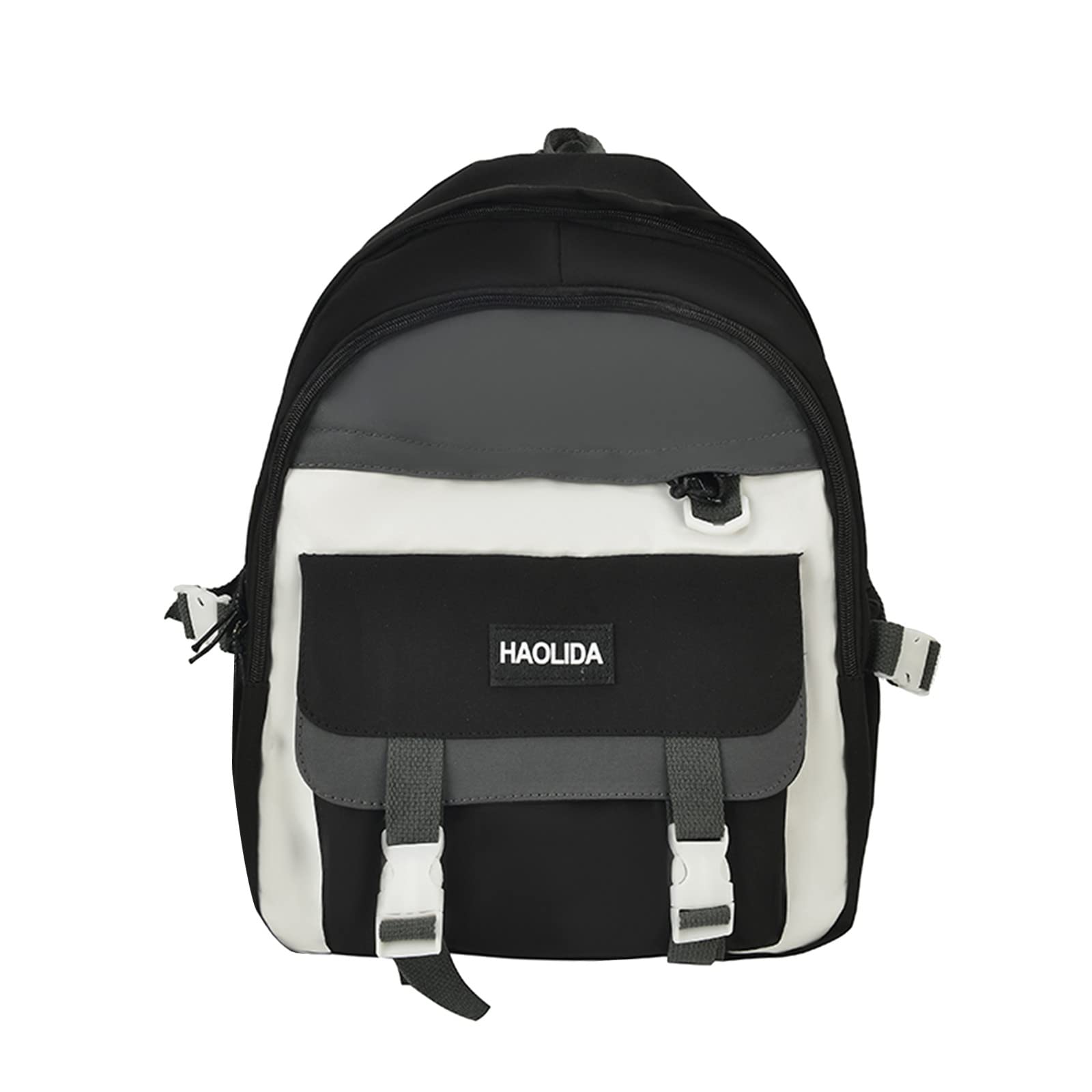 Lightweight Casual College Backpack for Girls - Large Capacity Simple Kawaii School Bookbag | Perfect for Campus, Travel & Everyday Use