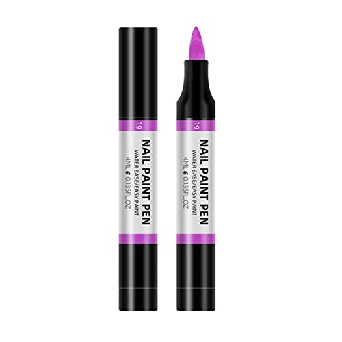 3D Flower Nail Art Pencil Set - Water-Based Non-Toxic Nail Polish (4ml) for Acrylic Manicure | Professional Nail Design Tools for Salon & Home Use