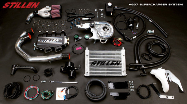 2012-2020 Nissan 370Z Z34 Nismo Supercharger Tuner Kit - High Performance Satin Finish (Part# 407772NT) - Boost Your Ride for Racing & Street Performance