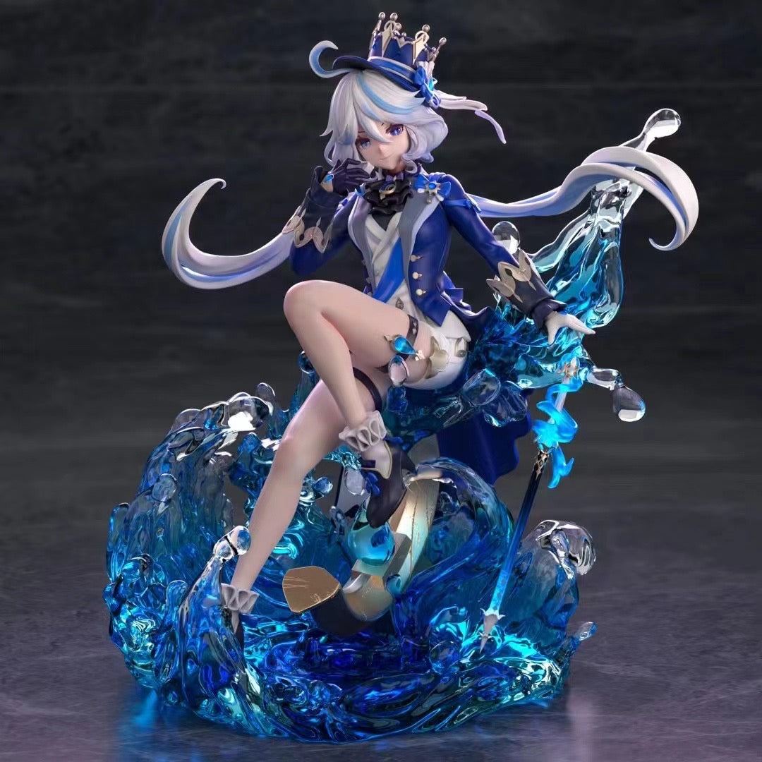 Genshin Impact Furina Cosplay Costume - Official Mi Yin Studio Anime Outfit for Halloween, Conventions & Roleplay