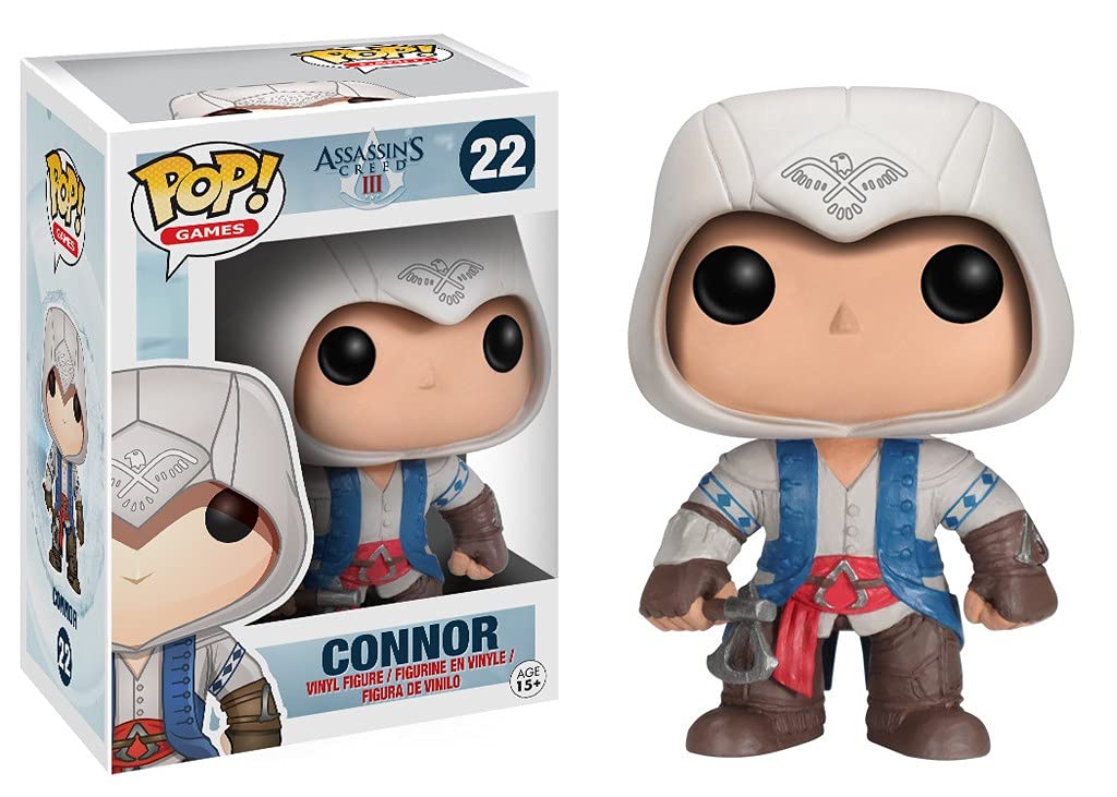 Funko POP! Games Assassin's Creed Connor Collectible Action Figure - Perfect for Gaming Displays, Office Decor & Gift for Fans