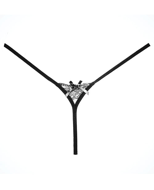 Adore Pixie Panty Black - One Size Women's Underwear for Everyday Comfort & Style | Perfect for Casual Wear, Sleep & Lounge