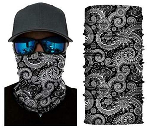 Black Full Paisley