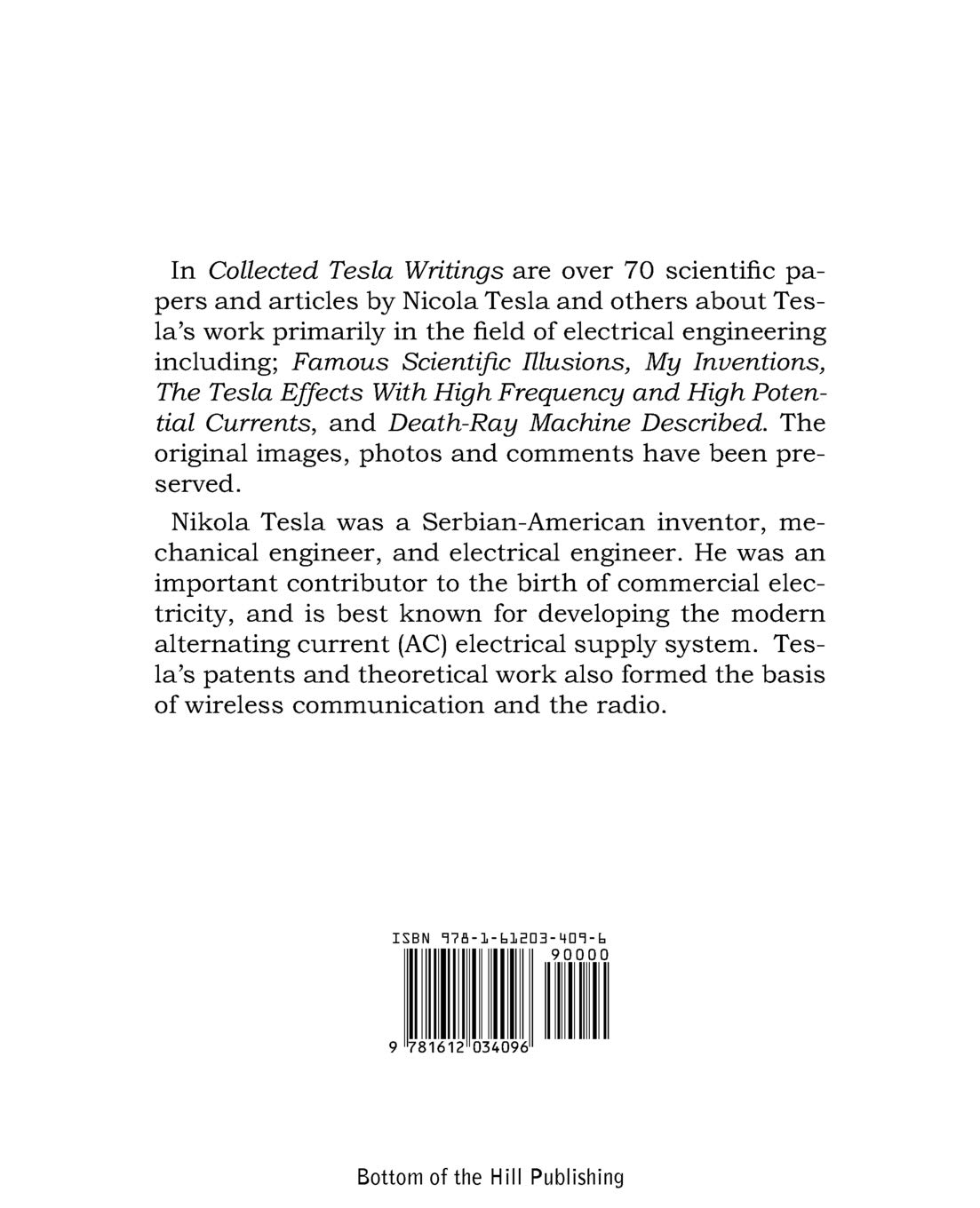 Tesla's Collected Scientific Papers & Articles on Electrical Engineering - Research, Inventions & Innovations by Nikola Tesla - Perfect for Engineers, Students & History Enthusiasts