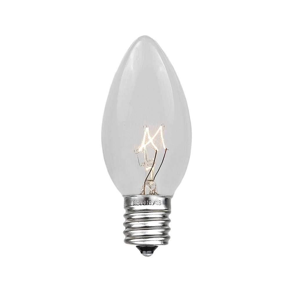 100' C9 Clear Incandescent Christmas String Lights - Outdoor Waterproof Roofline Lighting Set with White Wire | Perfect for Holiday Decorations, House Trim, Patio, and Garden Illumination