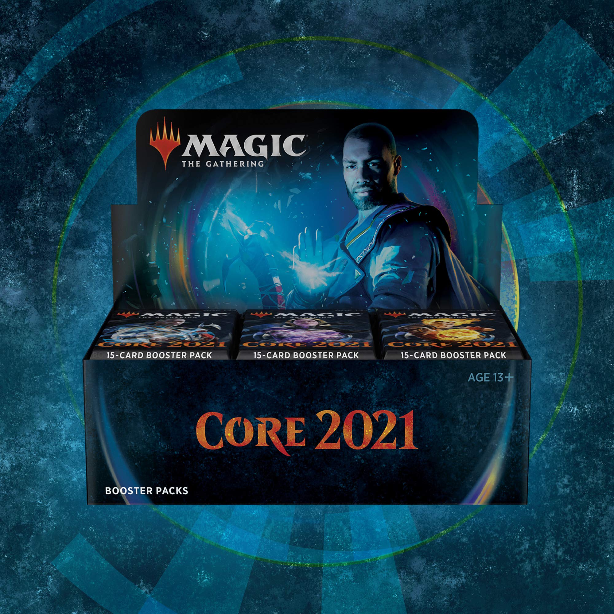 Magic: The Gathering Core Set 2021 (M21) Draft Booster Box - 36 Booster Packs (540 Cards) | Latest MTG Expansion for Collectors & Players | Perfect for Draft Tournaments, Game Nights & Card Trading