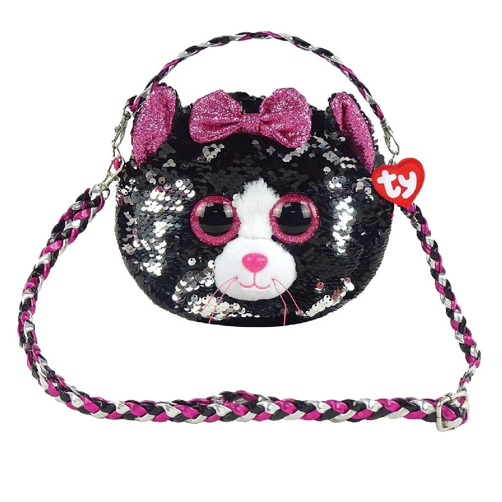 Ty Kiki the Cat Plush Stuffed Animal Toy - Cute Soft Collectible Gift for Kids & Cat Lovers - Perfect for Birthday, Nursery Decor & Cuddling
