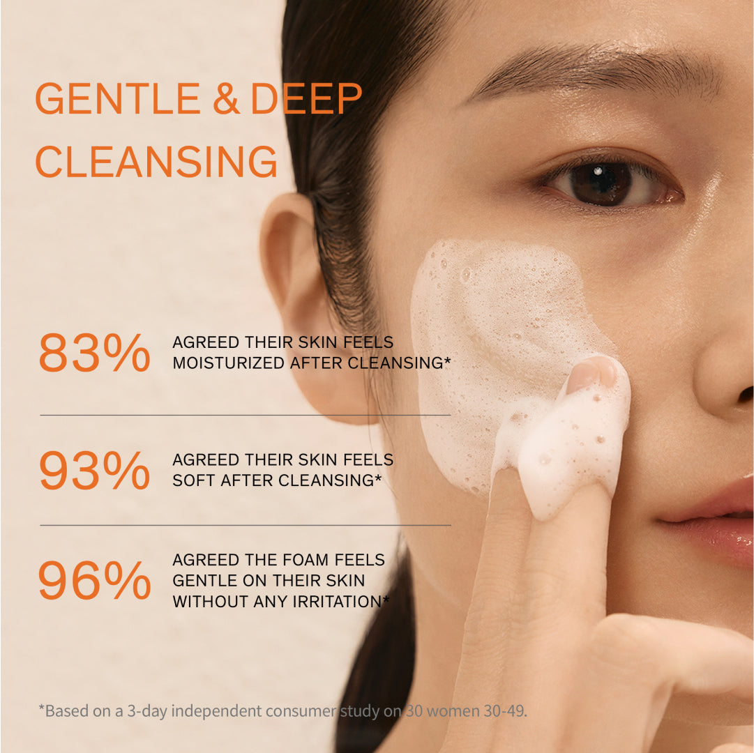 Gentle Cleansing Foam Mini - Travel Size Facial Wash for Sensitive Skin | Perfect for Daily Skincare Routine & On-the-Go Use
