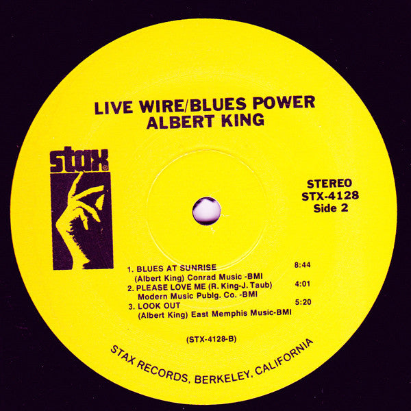 Albert King - Live Wire / Blues Power Vinyl LP Album Reissue (VG+ Condition) - Perfect for Blues Music Collectors & Audiophiles