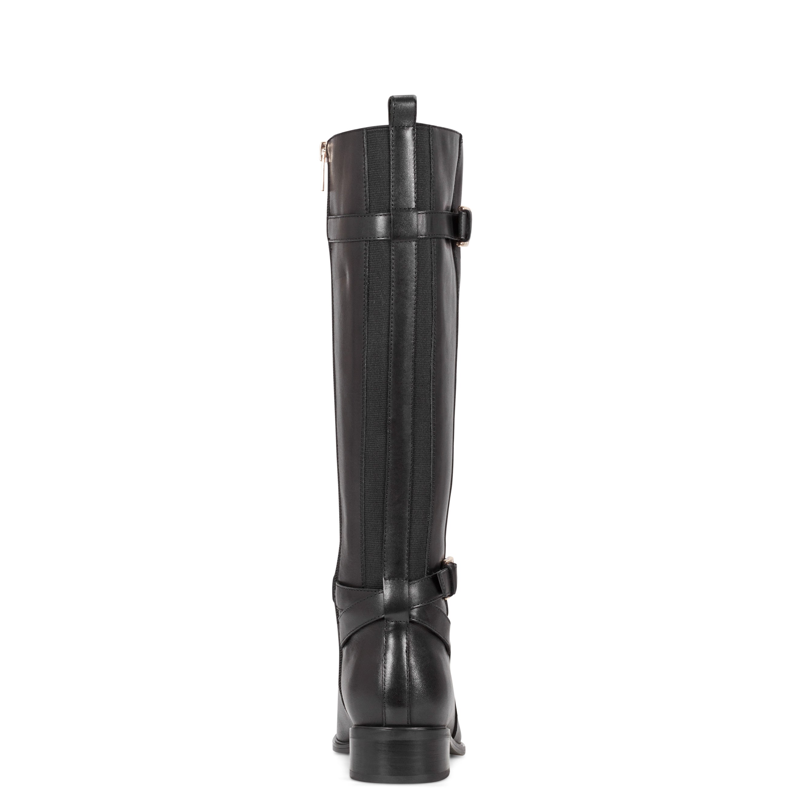 Women's Harper Wide Calf Riding Boots with Adjustable Buckle - Comfortable Equestrian & Casual Winter Boots for Horseback Riding & Outdoor Activities
