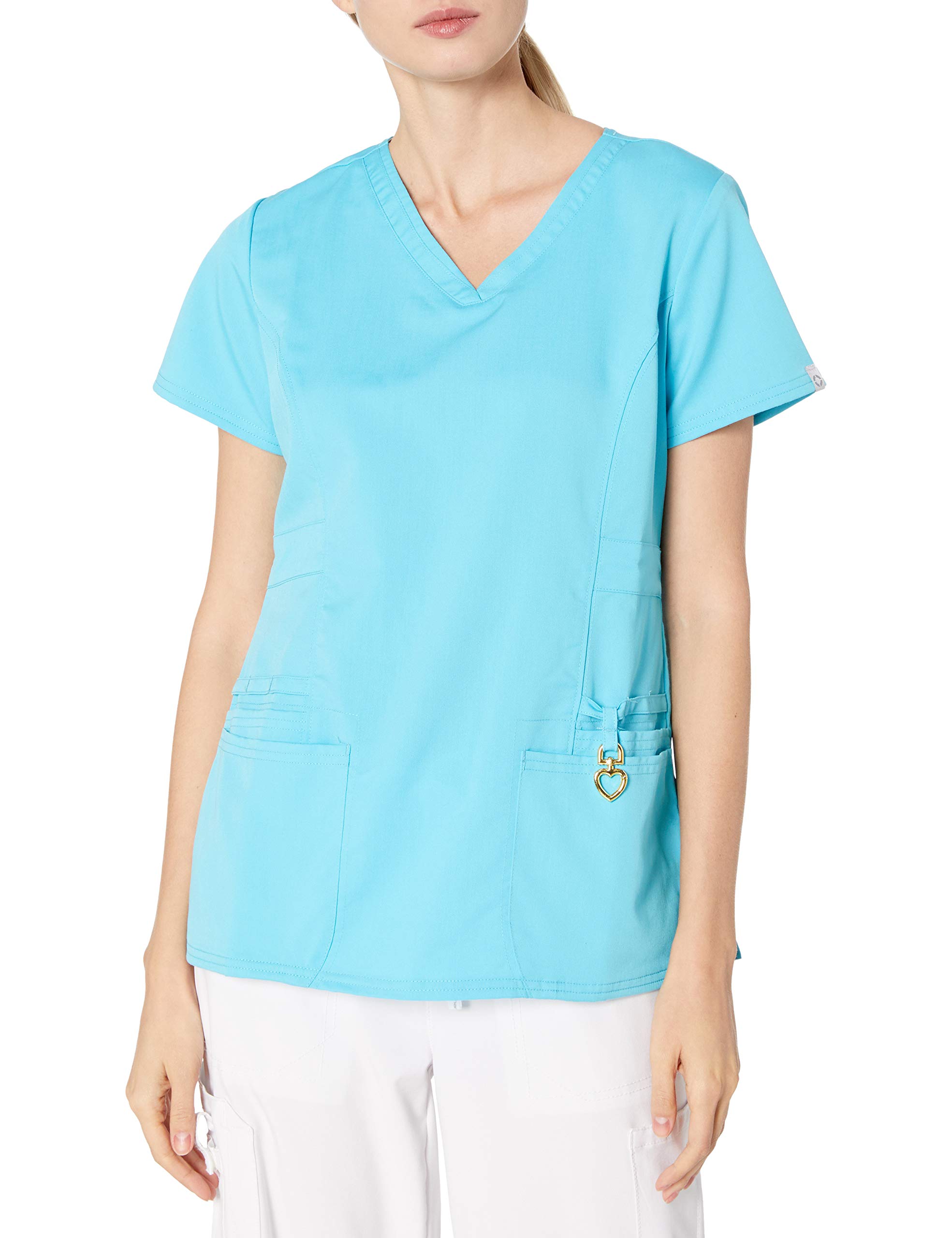 HeartSoul Women's V-Neck T-Shirt - Soft Casual Blouse for Everyday Wear | Perfect for Work, Dates & Weekend Outfits