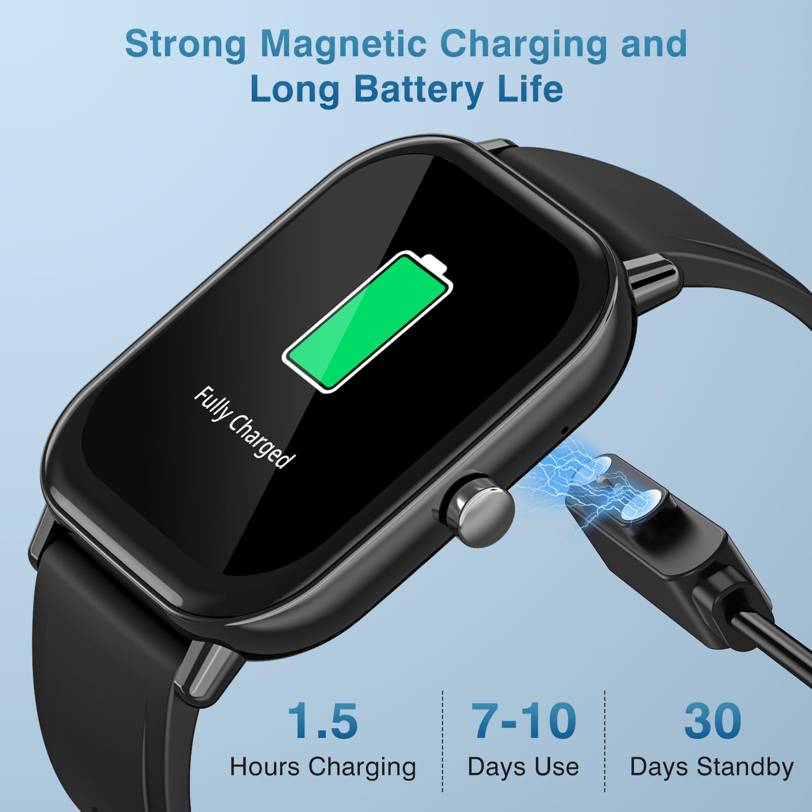 Smart Blood Pressure Watch for Men - 2.01
