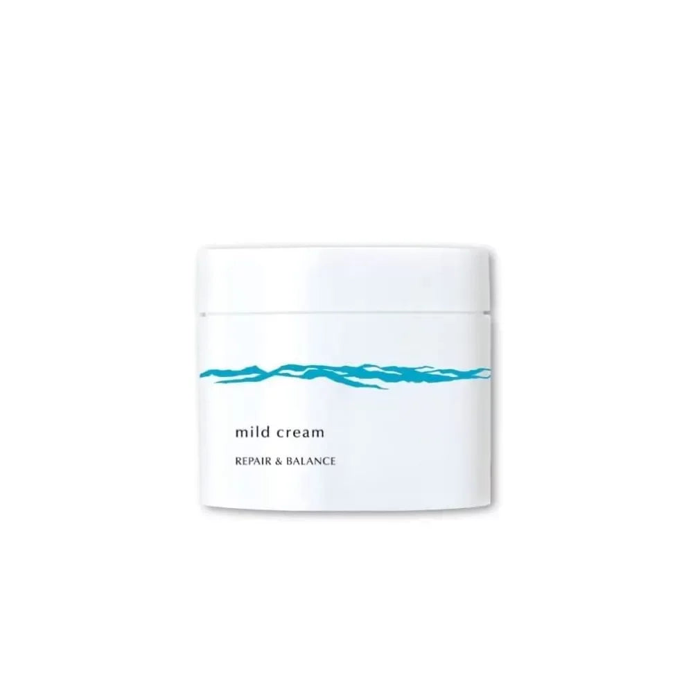 Meishoku Repair & Balance Mild Cica Face Cream 45g - Soothing Moisturizer for Sensitive Skin, Redness Relief & Skin Barrier Repair - Perfect for Daily Skincare Routine & Post-Treatment Care