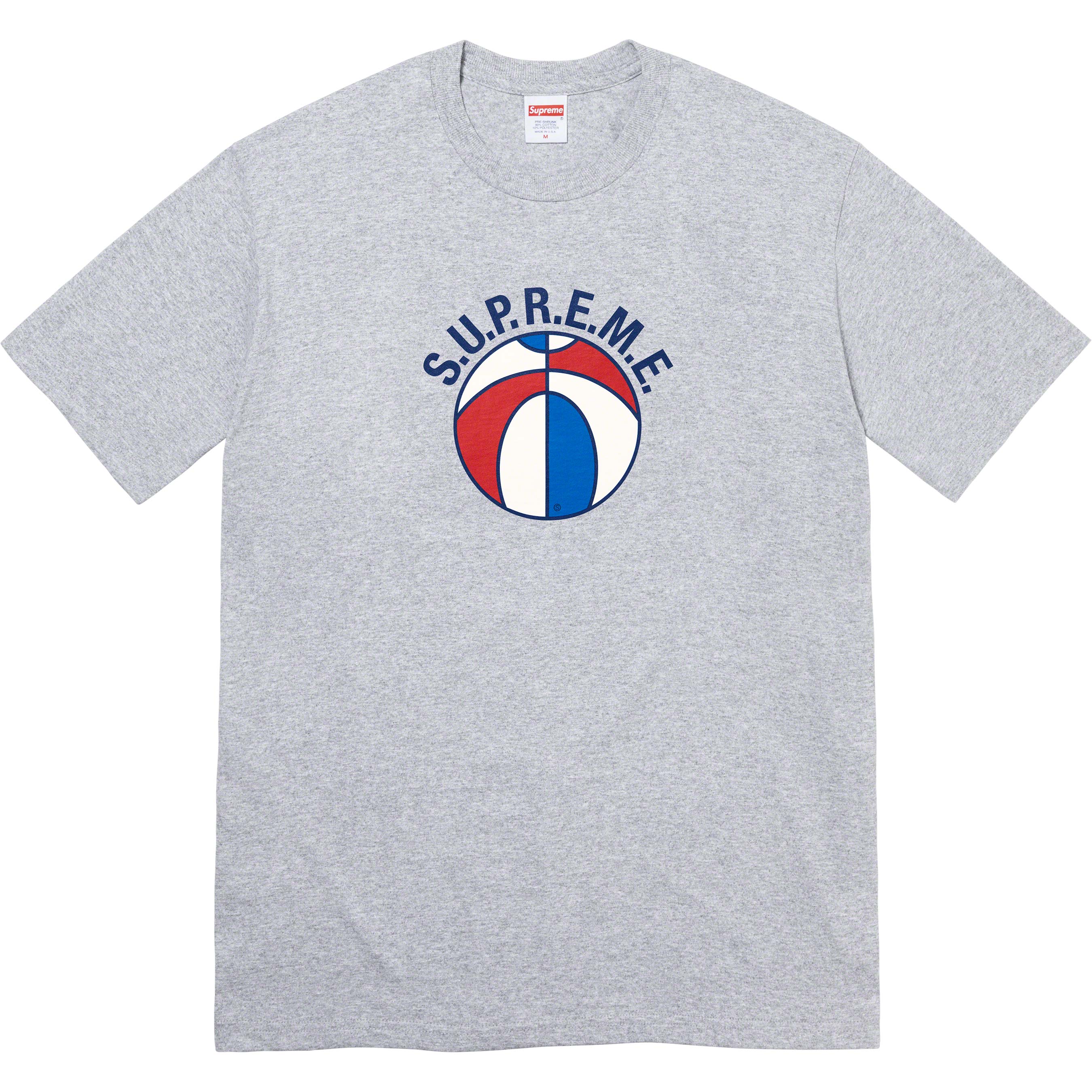 Supreme League Graphic T-Shirt for Men - Soft Cotton Grey Tee - Casual Streetwear & Everyday Wear