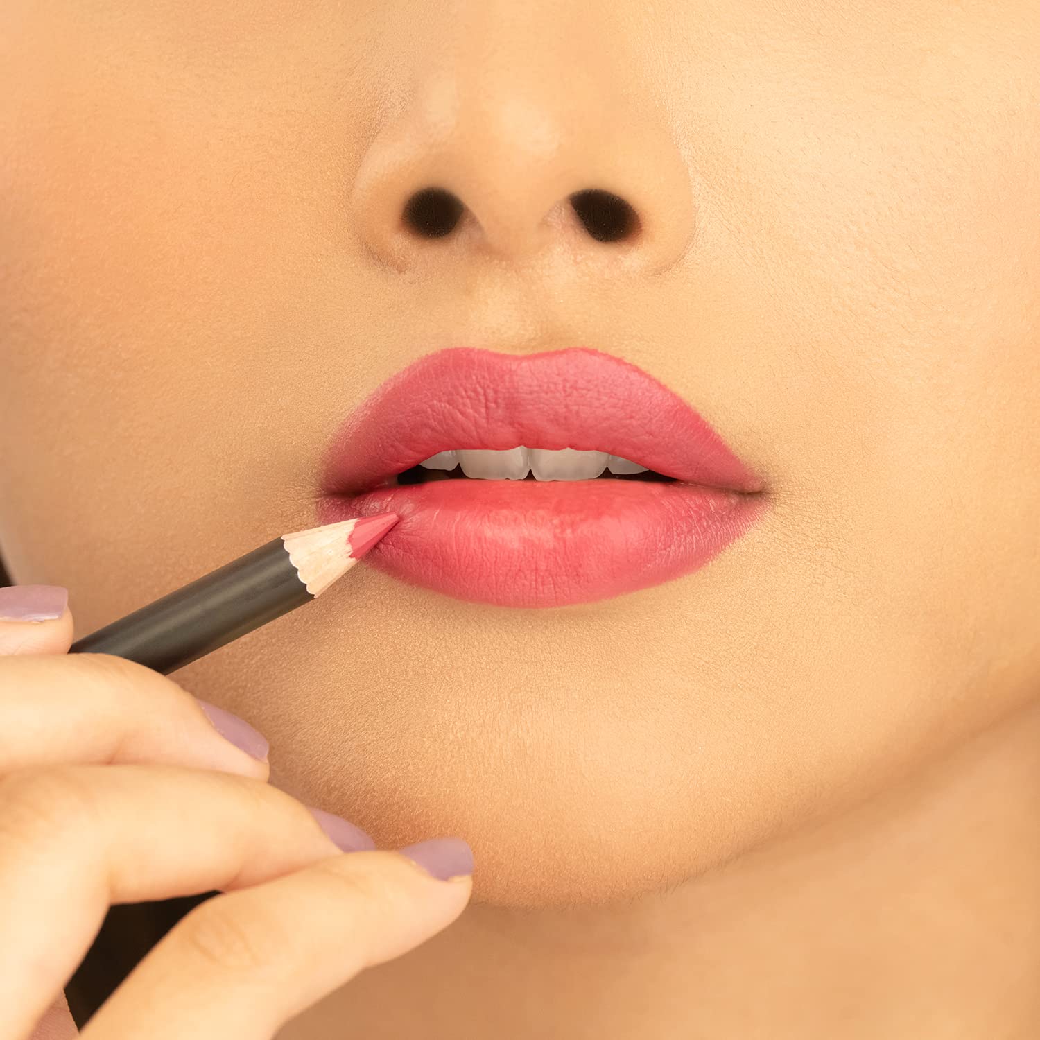PAC Lip Pencil Set of 10 - Long Lasting Lip Liner for Precise Definition | Perfect for Everyday Makeup, Special Occasions & Professional Makeup Artists