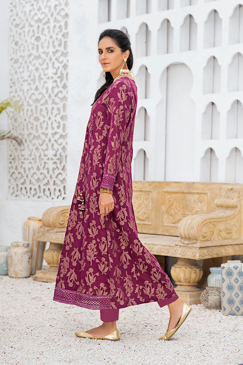 MAH PARA Jacquard 2-Piece Set - Stylish & Comfortable Outfit for Women | Perfect for Casual Wear, Office, and Special Occasions