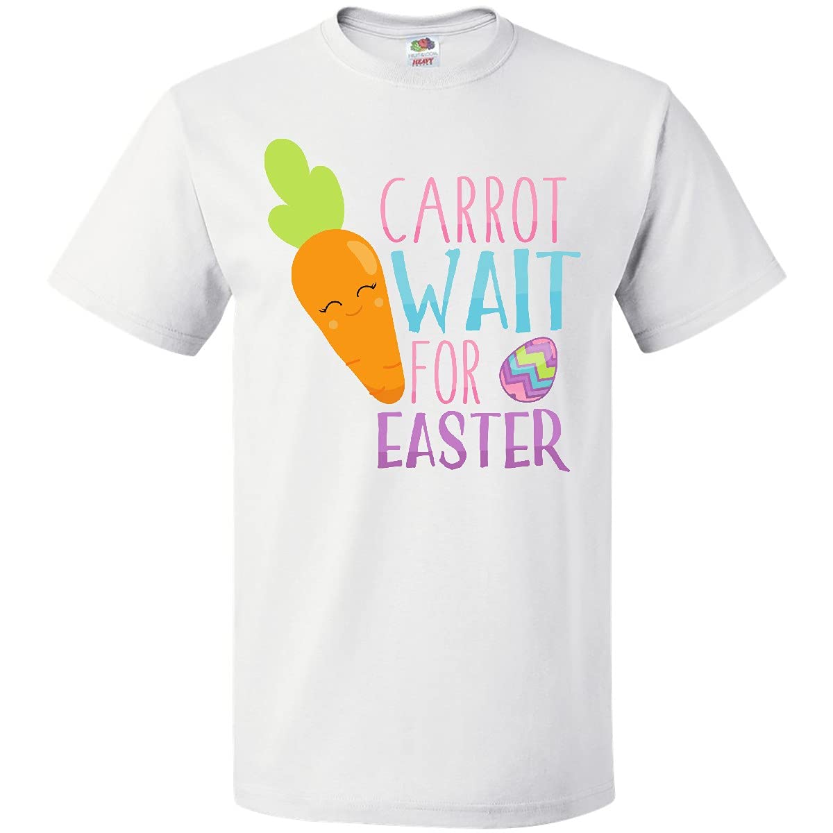 Easter T-Shirt with Carrots & Eggs - Fun Holiday Apparel