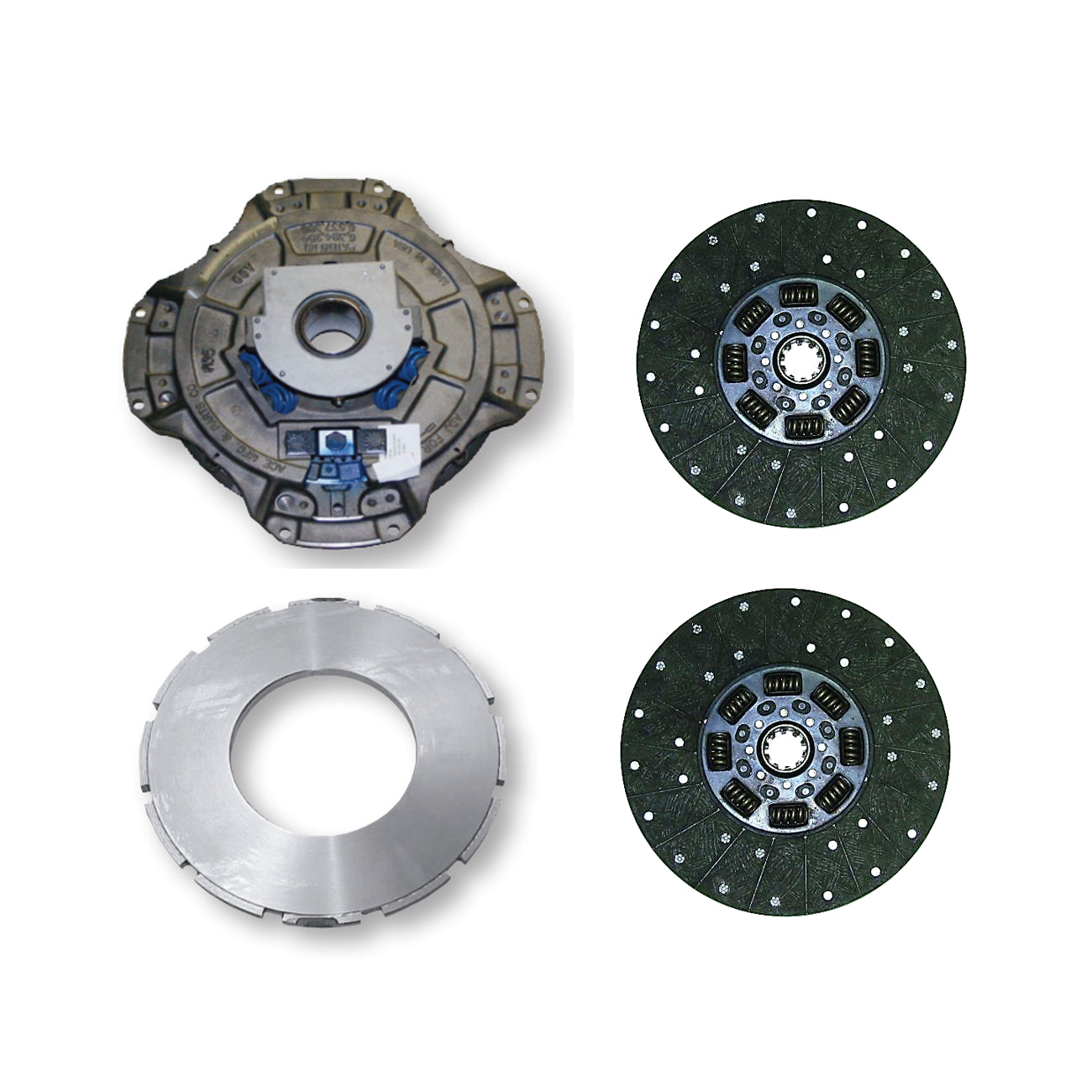 Fortpro 14 x 2 Clutch Kit - Replacement for 108034 82 & F276008 | 8 Spring Organic Disc with Easy Pedal Feel | Perfect for Chevy, Ford, Dodge Performance & Daily Driving
