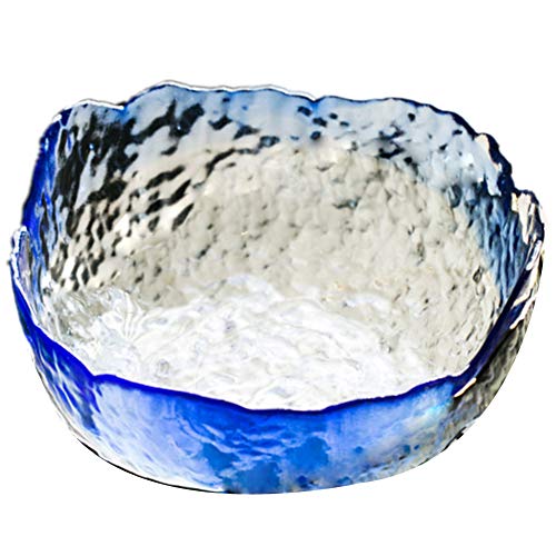 Professional Nail Polish Remover Soaker Bowl - Acrylic Nail Treatment Soak Tray for Manicure & Pedicure Care | Perfect for Nail Salons, Home Spa & DIY Nail Art (Blue)