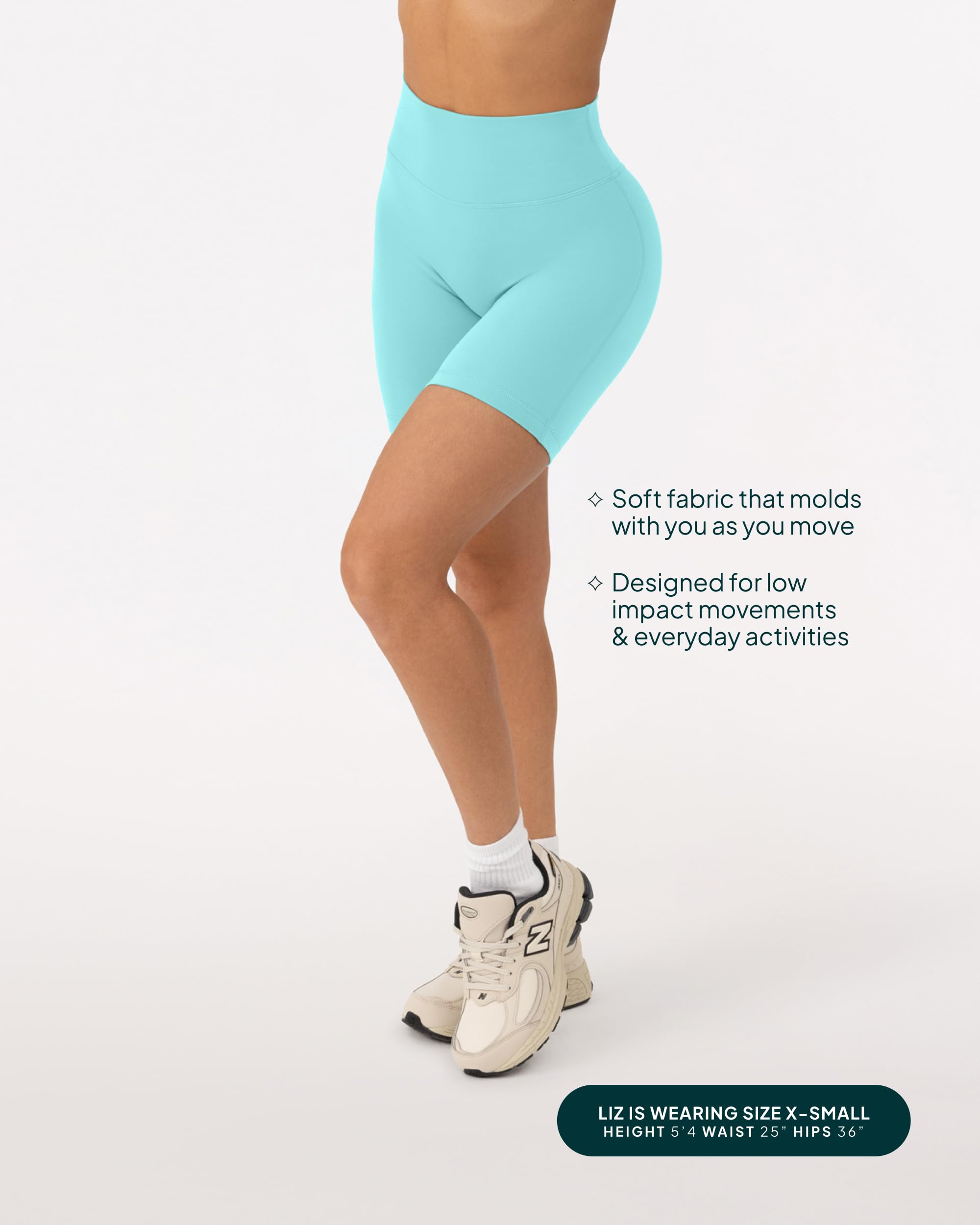 Buttery Soft High Waisted Yoga Shorts for Women - 4
