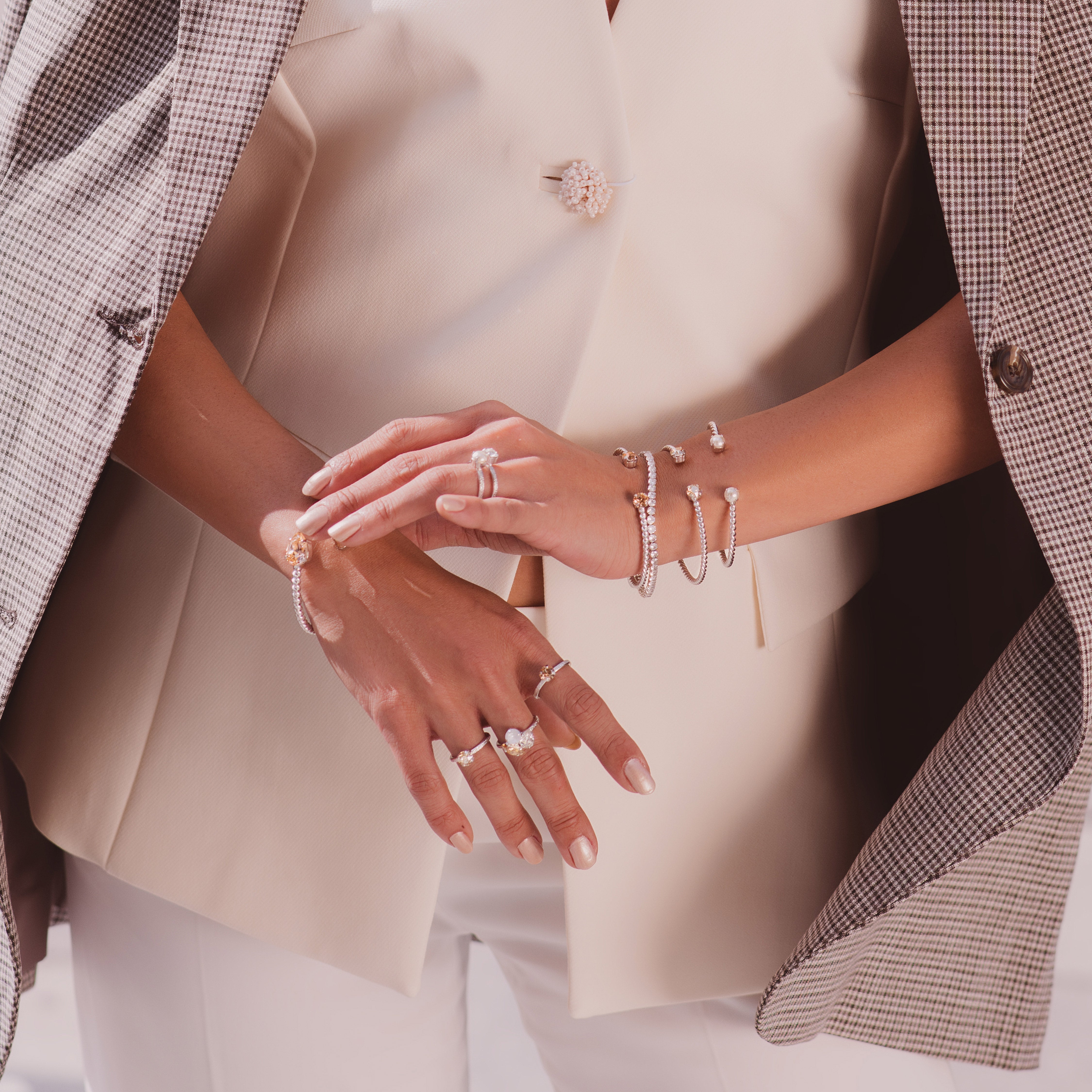Ana Ring - Golden Combo Jewelry Set for Women | Elegant Fashion Accessories for Parties, Weddings & Everyday Wear