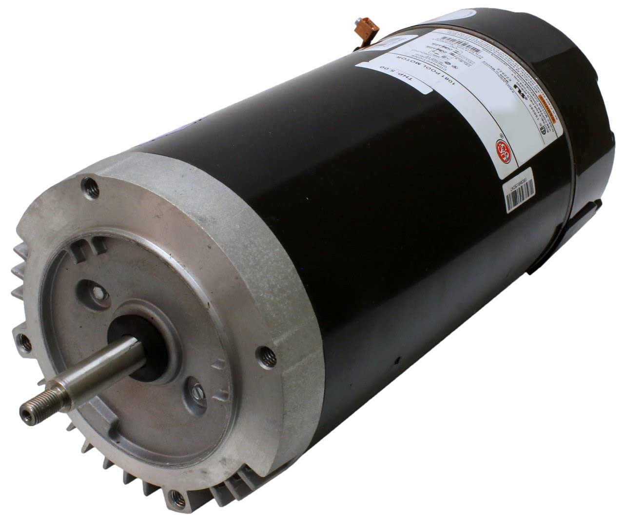 US Motors ASB654 1 HP 3450 RPM 56J Frame 115/230V Switchless Swimming Pool Pump Motor - Durable Electric Motor for Pool Circulation, Water Features & Spa Maintenance
