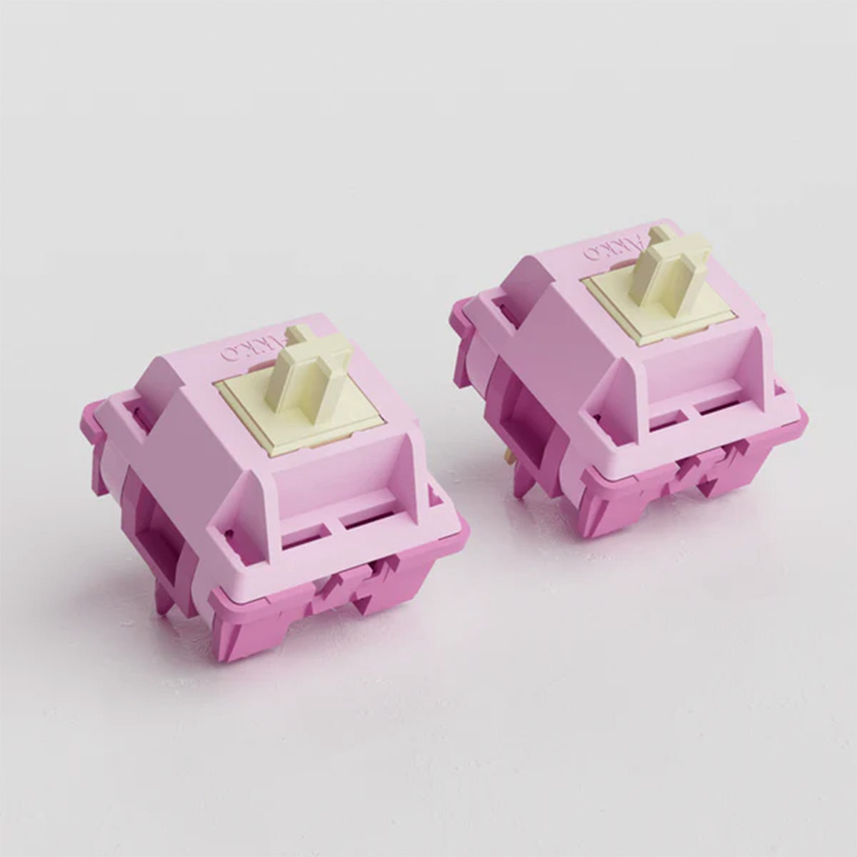 Akko V3 Creamy Purple Pro Tactile Switches - 45pcs Mechanical Keyboard Switches for Gaming & Typing (Perfect for Custom Keyboards & Office Use)
