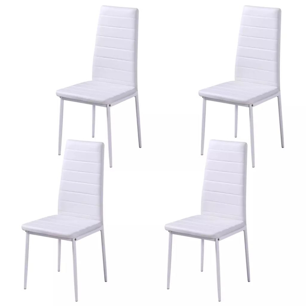 7-Piece Black Dining Table and Chair Set - Modern Kitchen & Dining Room Furniture with 6 Chairs | Perfect for Family Meals, Dinner Parties & Small Space Apartments