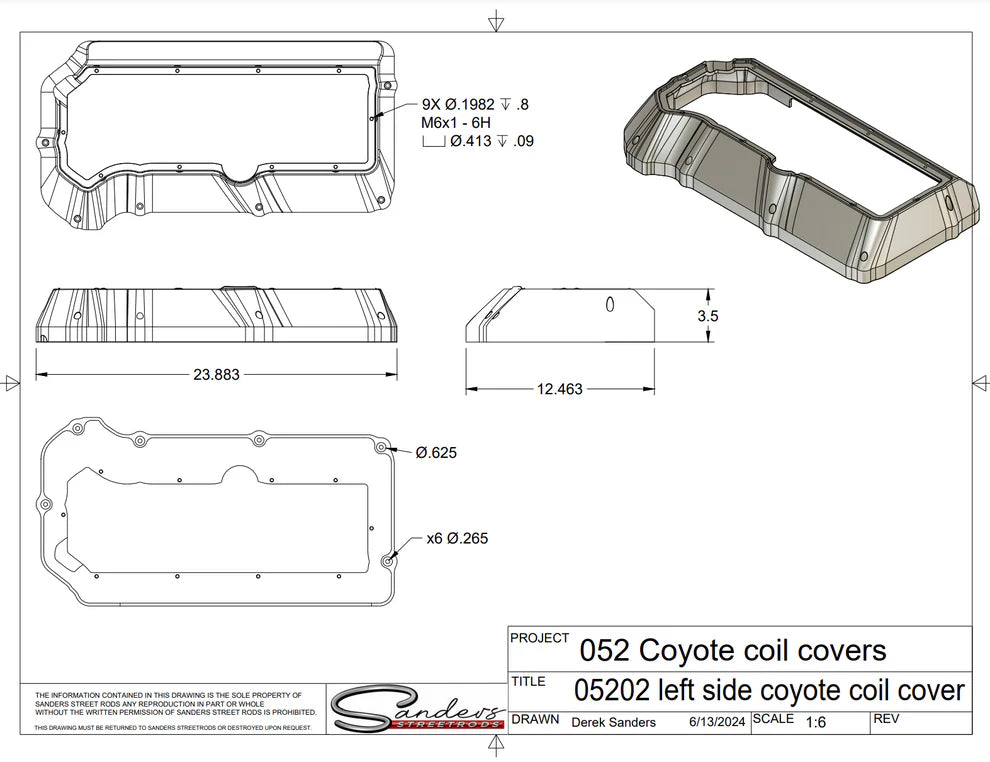 Custom Gen 3 Coyote Coil Covers - Premium Car Engine Protection for Off-Road & Performance Vehicles | Perfect for Jeep, Truck & SUV Modifications