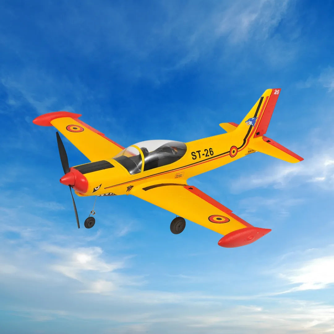 TOP RC HOBBY SF260 Mini Airplane - 450MM Wingspan, 6-Axis Gyro, One-Key Takeoff - Perfect for Beginners & Outdoor RC Flying Enthusiasts