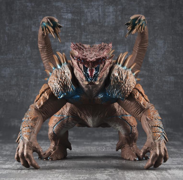 Bandai Sofvi Spirits Pacific Rim Uprising Kaiju Shrikethorn Action Figure - Collectible Movie Character Toy for Fans & Display