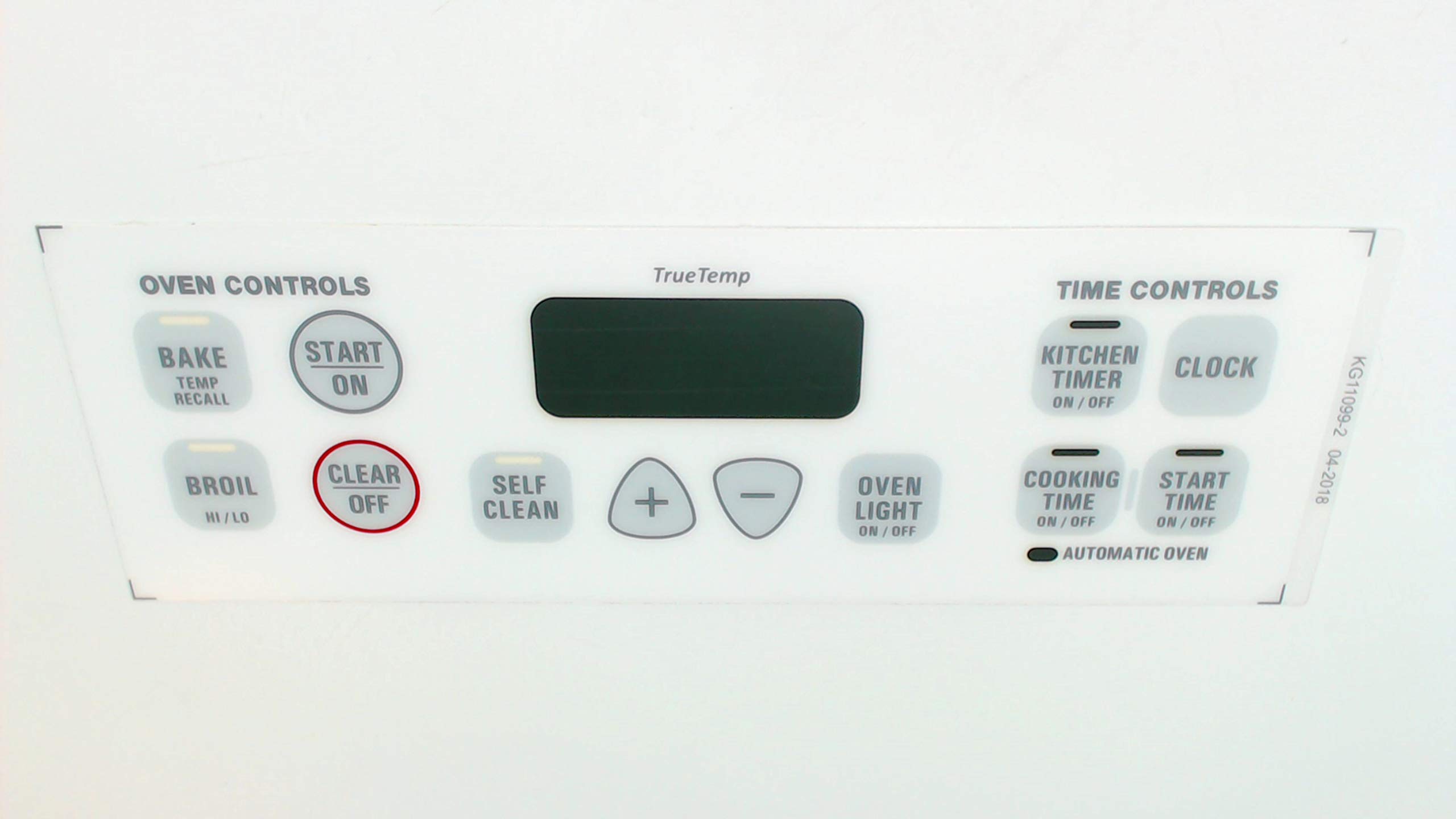 GE Stove Oven Range Overlay Replacement - Compatible with Multiple GE Models | Durable Heat-Resistant Cover for Cooking & Baking