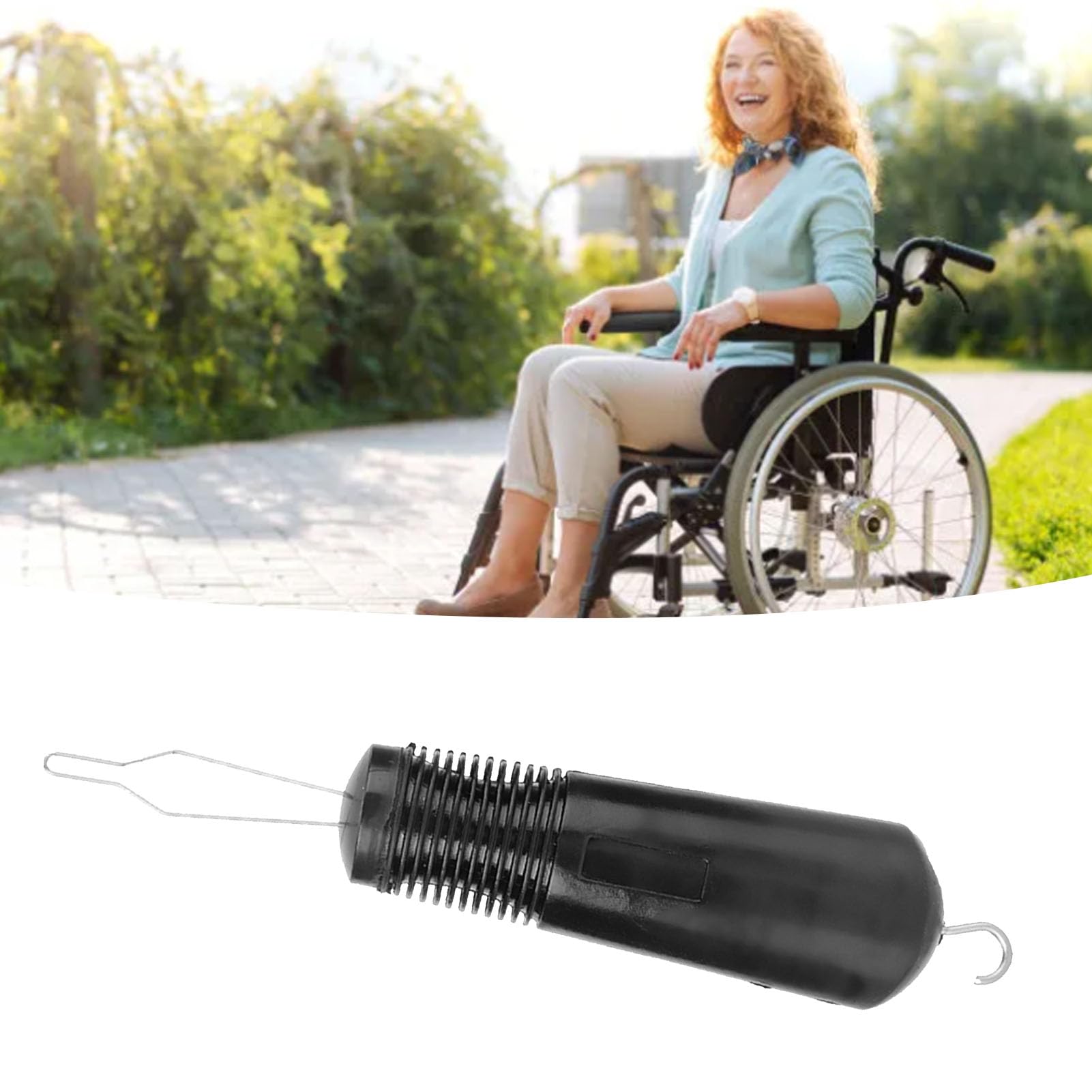 Arthritis Button Hook & Zipper Pull Helper - Dressing Aid Tool for Limited Dexterity | Easy Button Assist for Clothing & Pants | Ideal for Seniors & Hand Mobility Challenges (Home Use, Travel, Rehabilitation)