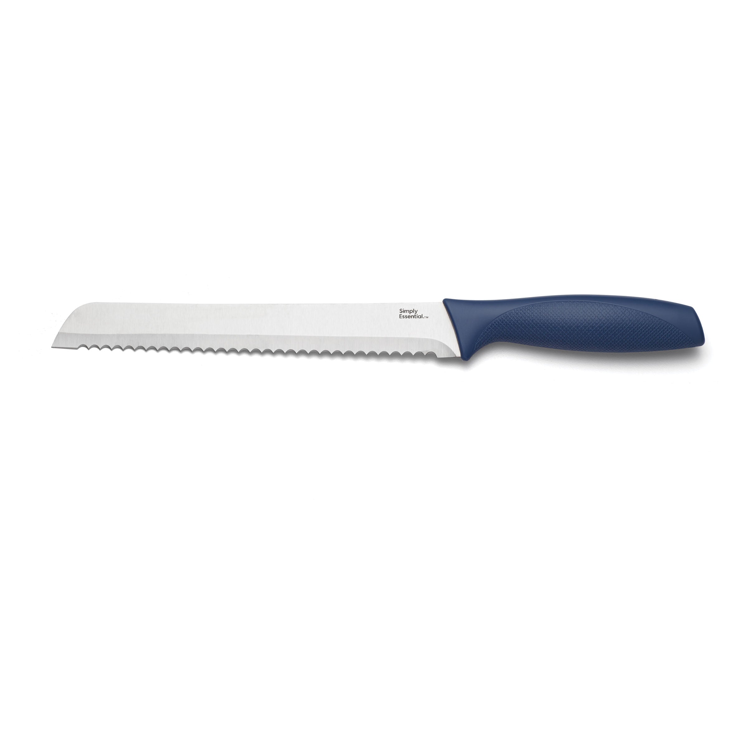 BBB Simply Essentials Bread Knife - Premium Stainless Steel Serrated Bread Knife for Slicing Bread, Cake & Pastries - Perfect for Home Baking, Kitchen & Restaurant Use