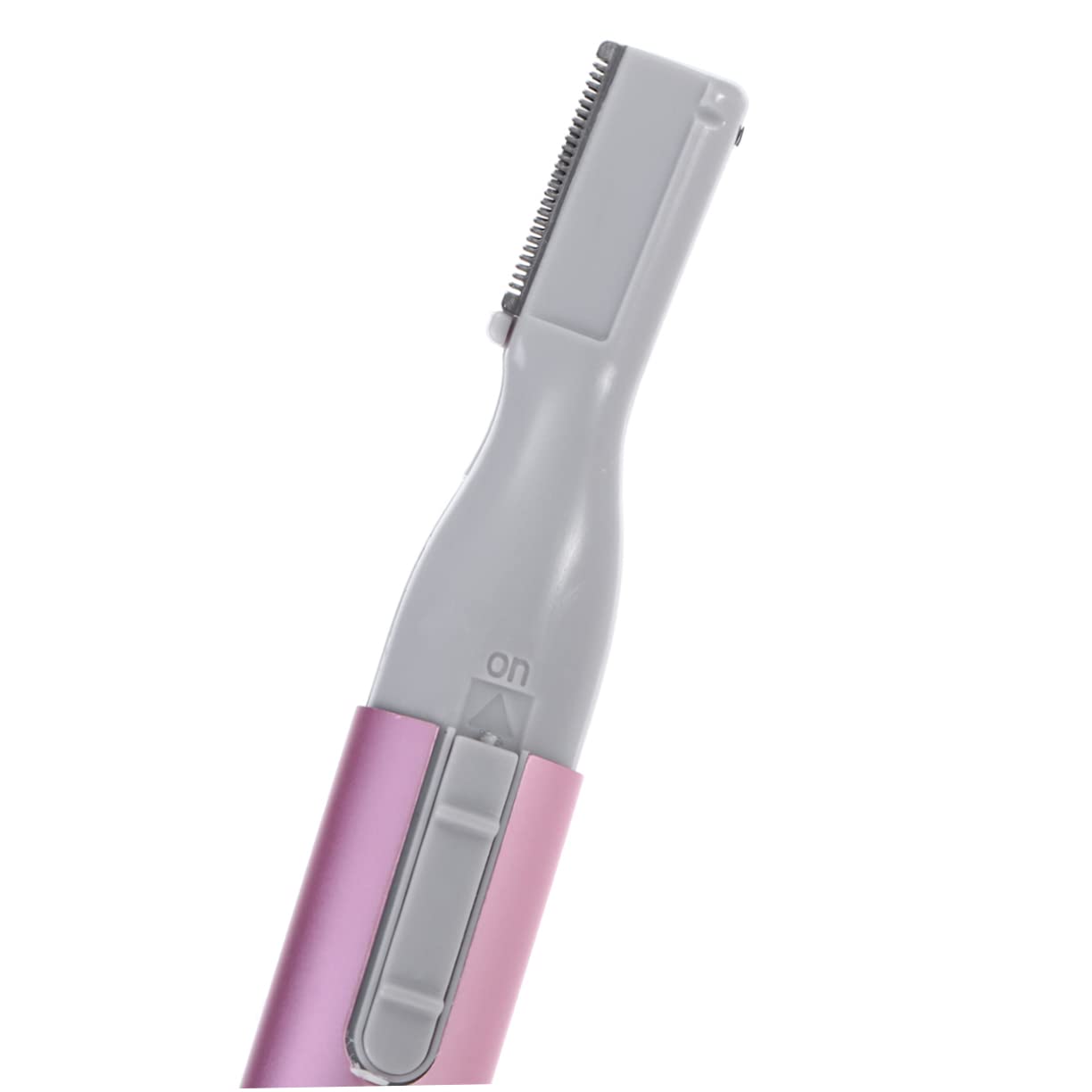 Portable Electric Eyebrow Razor for Women - Battery Operated Micro Trimmer & Facial Hair Remover | Pink Body Hair Shaver for Eyebrows, Face & Bikini Line | Perfect for Travel, Home & Salon Use