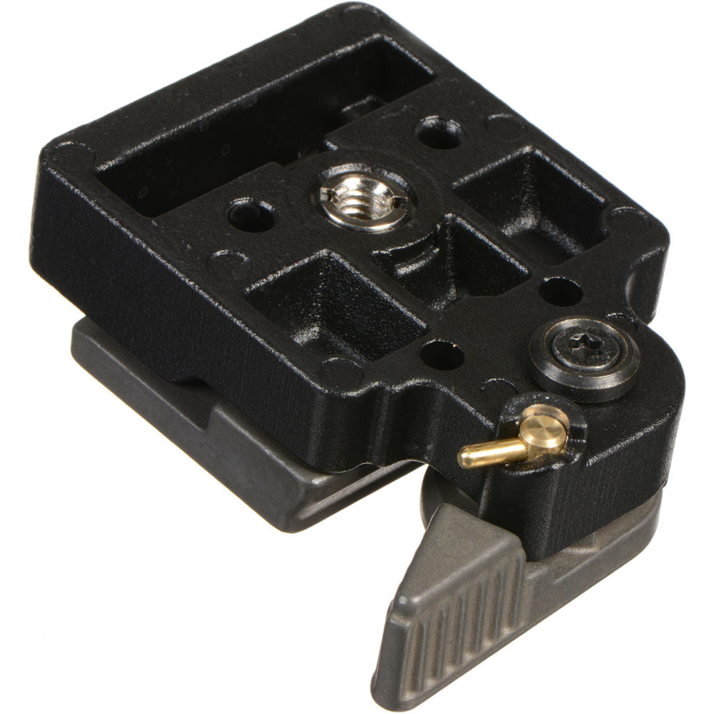 Manfrotto 323 RC2 Quick Release Adapter with 200PL-14 Plate - Professional Camera Mounting System for DSLR, Mirrorless & Video Cameras - Perfect for Photography, Videography & Studio Setups