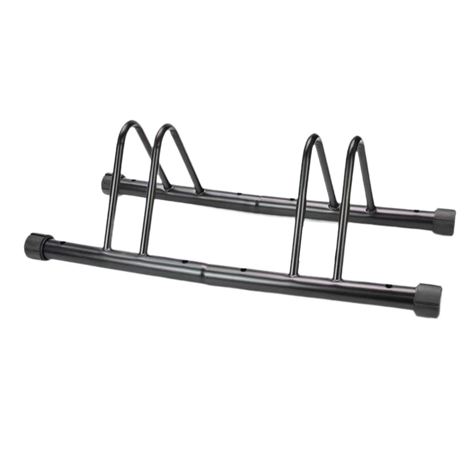 Wazsnhm Bike Stand - Heavy Duty Alloy Steel Bicycle Floor Stand, Vertical Bike Storage Rack for Road Bikes - Perfect for Garage, Outdoor & Indoor Bike Parking