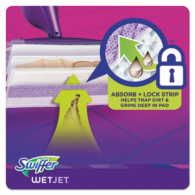 Swiffer WetJet System Cloth Refills - 24 Pack | Premium Floor Cleaning Pads for WetJet Mops | Perfect for Hardwood, Tile & Laminate Floors | Quick & Easy Floor Cleaning Solution